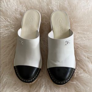 Chanel clogs